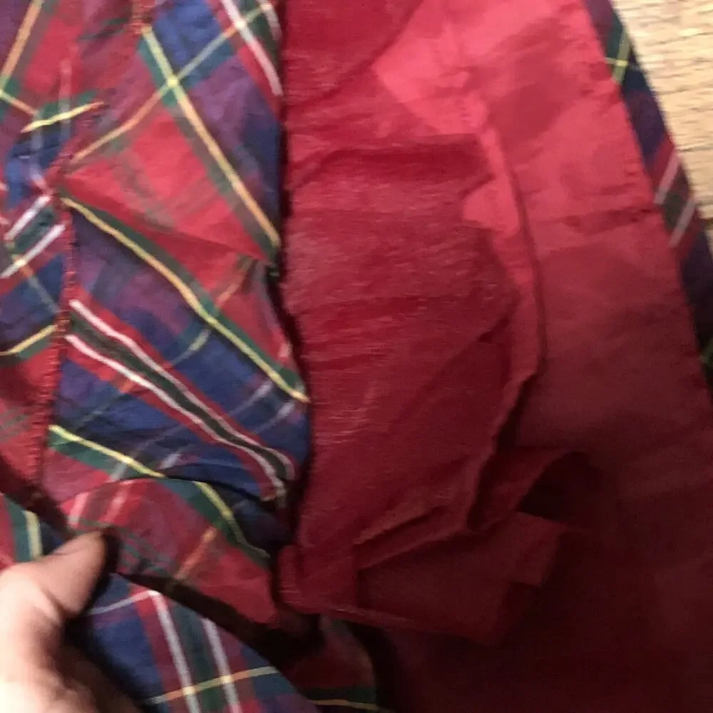 Gymboree Red Plaid Dress size 2